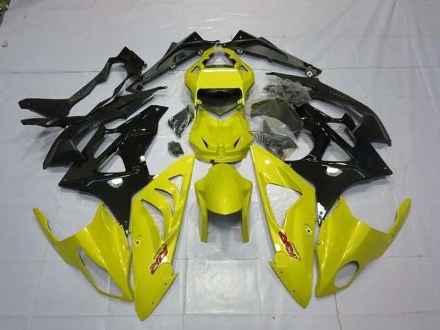 Carenados Moto BMW S1000RR 2009-2014 - Amarillo Negro Brillante