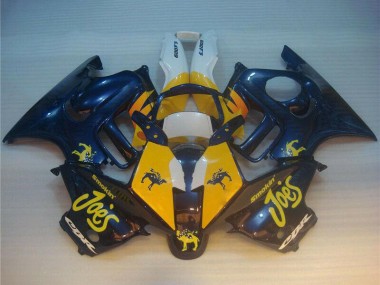 Carenados Moto Honda CBR600 F3 1995-1996 - Azul Amarillo Joes
