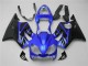 Carenado Moto Honda CBR600 F4i 2001-2003 - Azul Negro Brillante