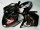 Carenado Moto ABS Honda CBR1100XX Blackbird 1996-2007 - Negro Brillante Rojo Llama