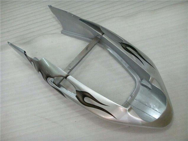 Carenado Moto Honda CBR1100XX Blackbird 1996-2007 - Plata Negro Llama