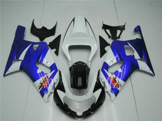Carenados Moto Suzuki GSXR 600/750 2001-2003 - Blanco Azul Negro