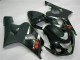 Carenados Moto Suzuki GSXR 600/750 2004-2005 - Negro Brillante Negro Mate Rojo Calcomanía