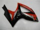 Carenados Moto Suzuki GSXR 600/750 2006-2007 - Rojo Negro Brillante