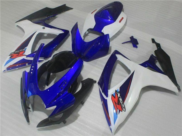 Carenados Moto Suzuki GSXR 600/750 2006-2007 - Blanco Azul Negro Rojo