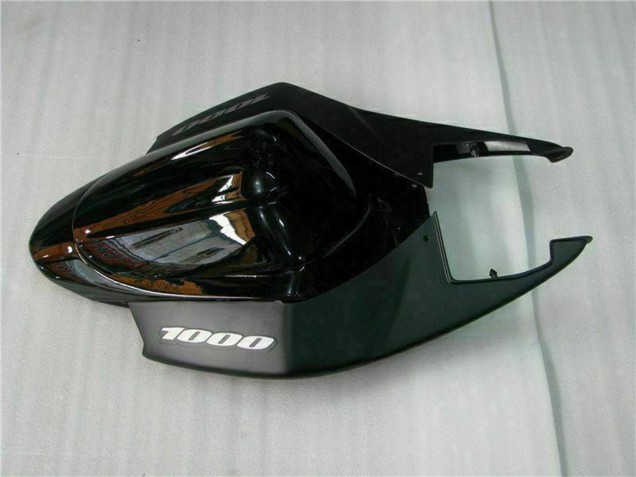 Carenado Moto Suzuki GSXR 1000 2005-2006 - Negro Brillante Negro Mate Rojo