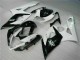 Carenados Moto Suzuki GSXR 1000 2005-2006 - Blanco Negro Brillante