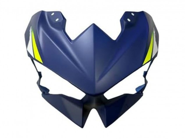 Carenados Moto Kawasaki Ninja 500 EX500R 2024-2026 - Azul Blanco Amarillo Plata Negro