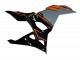 Carenados Moto Kawasaki Ninja 500 EX500R 2024-2026 - Nardo Gris Naranja Negro