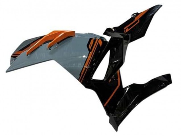 Carenados Moto Kawasaki Ninja 500 EX500R 2024-2026 - Nardo Gris Naranja Negro
