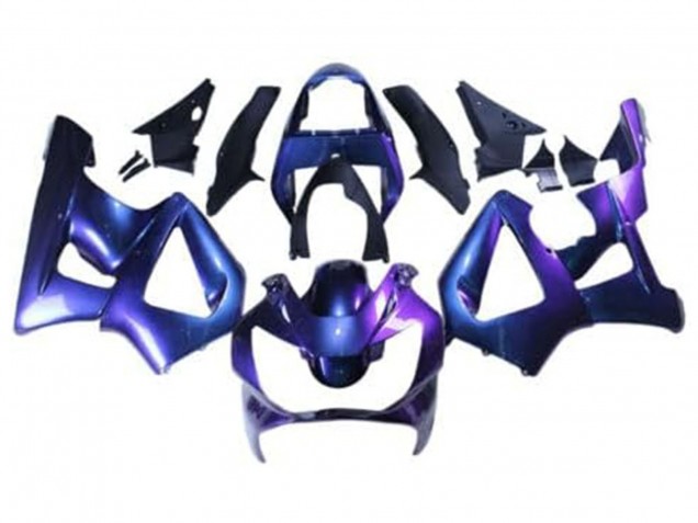 Carenados Moto Honda CBR900RR 929 2000-2001 - Camaleón Azul Púrpura