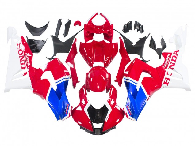 Kits Carenados Moto Honda CBR1000RR-R 2020-2023 - Blanco Rojo Azul HRC