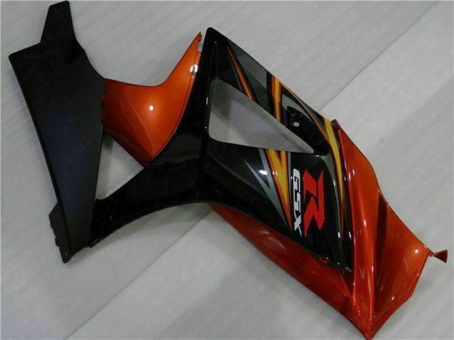 Carenados Moto Suzuki GSXR 1000 2007-2008 - Negro Naranja