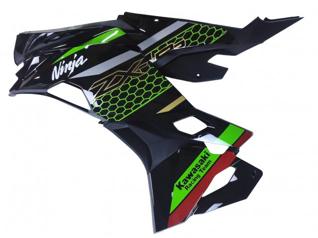 Carenados Moto Kawasaki ZX25R ZX-25R 2019-2025 - Verde Negro Rojo Honeycomb