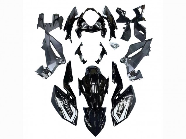 Carenados Moto Kawasaki Z400 2018-2024 - Negro Brillante