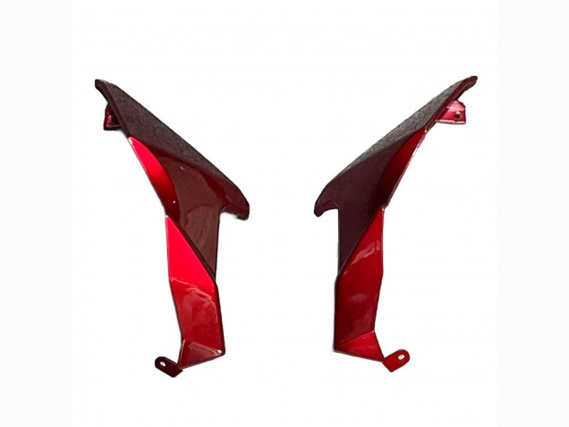 Carenados Moto Kawasaki Z400 2018-2024 - Rojo Caramelo Negro Brillante