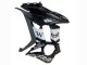 Carenados Moto Kawasaki Z1000SX 2010-2016 - Negro Brillante Oro Blanco Mobil West