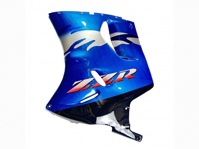 Carenados Moto Kawasaki ZZR1100 1993-2003 - Azul Plata Negro