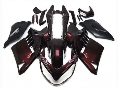 Carenados Moto Kawasaki GTR1400/ZG1400 2007-2009 - Rojo Granate Negro
