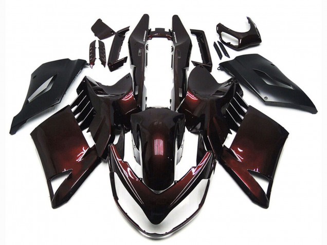 Carenados Moto Kawasaki GTR1400/ZG1400 2007-2009 - Rojo Granate Negro