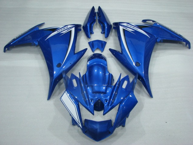 Carenados Moto Yamaha FZ6R 2009-2015 - Azul Blanco