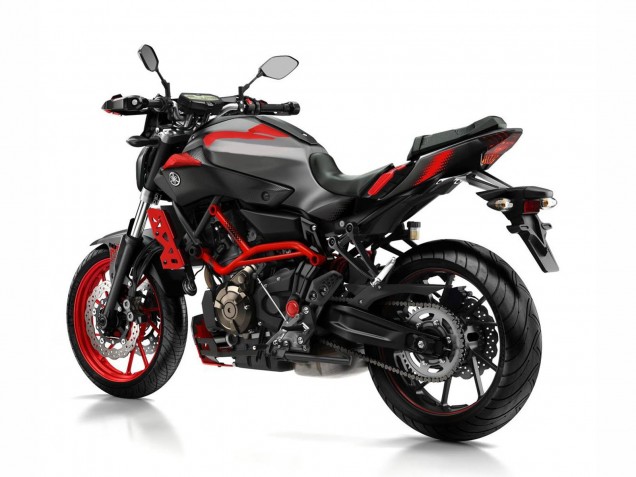 Carenados Moto Yamaha MT07/FZ07 2012-2017 - Gris Rojo