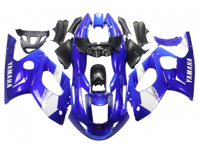 Carenado Moto Yamaha YZF600R Thundercat 1996-2007 - Azul Blanco Plata