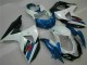 Kits Carenados ABS Suzuki GSXR 1000 2009-2016 - Blanco Azul Negro