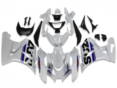 Carenados Moto Suzuki GSXR 1000 2017-2024 - Blanco Azul Negro