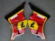 Carenados Moto Suzuki RG400 RG500 RG400/500 1984-1987 - Rojo Amarillo Negro 7