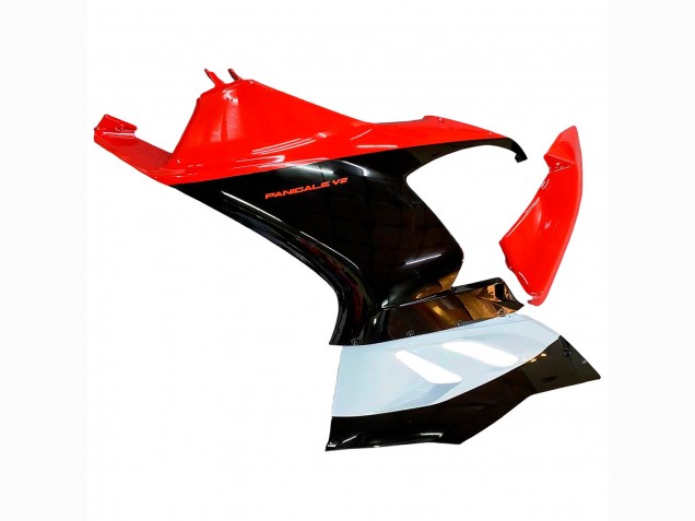 Kits Carenado Moto Ducati Panigale V2 2020-2024 - Blanco Rojo Negro Brillante