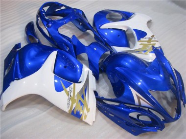 Carenados Moto Suzuki GSXR 1300 Hayabusa 2008-2020 - Blanco Azul