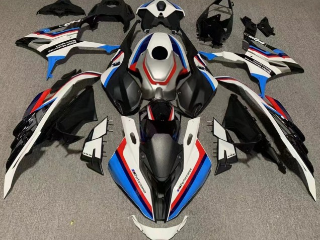 Carenados Moto BMW S1000RR 2023-2024 - Blanco Negro Rojo Azul