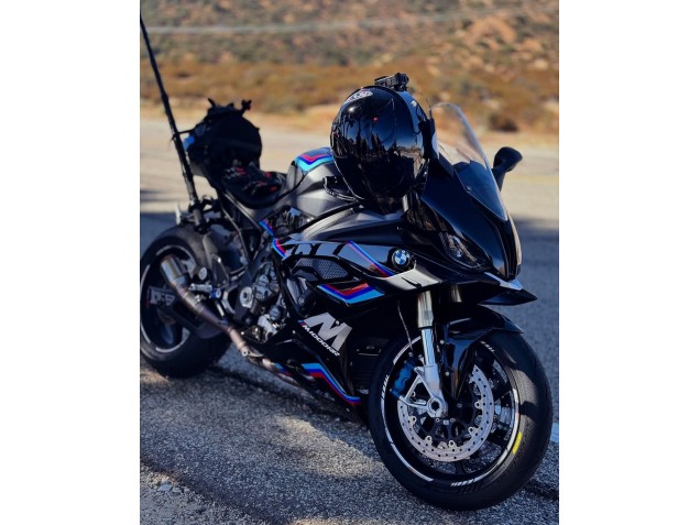 Carenados Moto BMW S1000RR 2023-2024 - Negro Azul Rojo