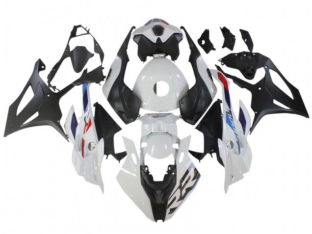 Carenado Moto BMW S1000RR 2023-2024 - Blanco Azul Rojo Negro Mate