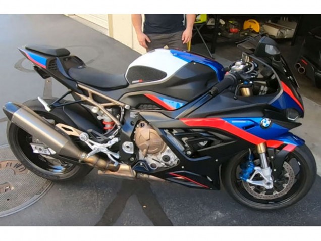 Carenados Moto BMW S1000RR 2019-2022 - Negro Azul Rojo
