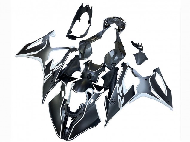 Carenados Moto BMW S1000RR 2019-2022 - Negro Blanco