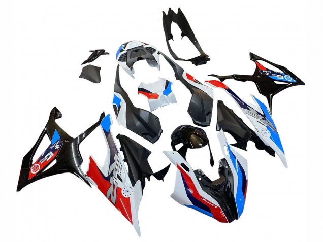 Carenados Moto BMW S1000RR 2019-2022 - Negro Rojo Azul Blanco