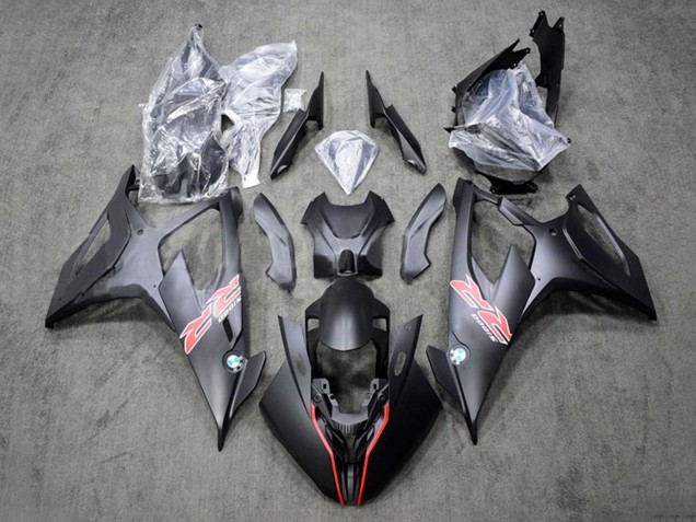 Carenado Moto BMW S1000RR 2019-2022 - Negro Rojo