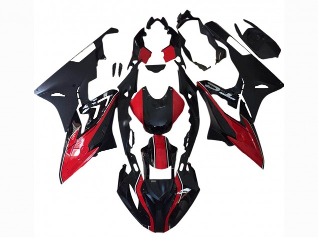 Carenados Moto BMW S1000RR 2017-2018 - Rojo Negro Mate