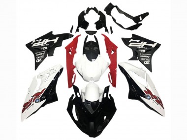 Carenados Moto BMW S1000RR 2017-2018 - Blanco Rojo Negro Mate