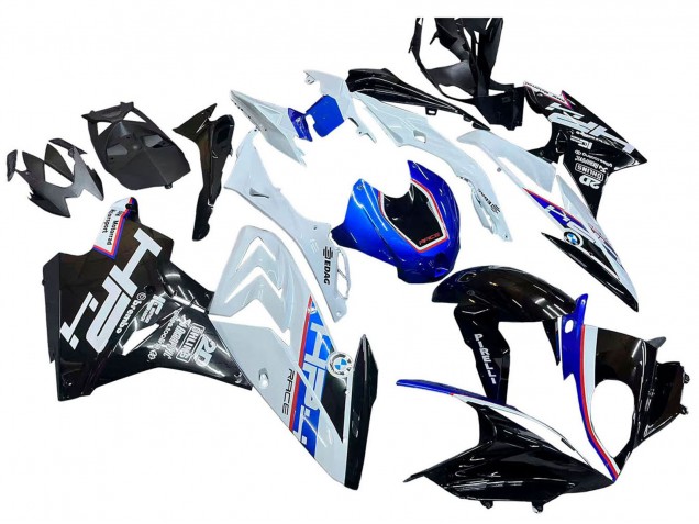 Kits Carenado Moto BMW S1000RR 2015-2016 - Blanco Azul Negro Brillante