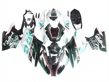 Carenados Moto BMW S1000RR 2015-2016 - Blanco Verde Negro
