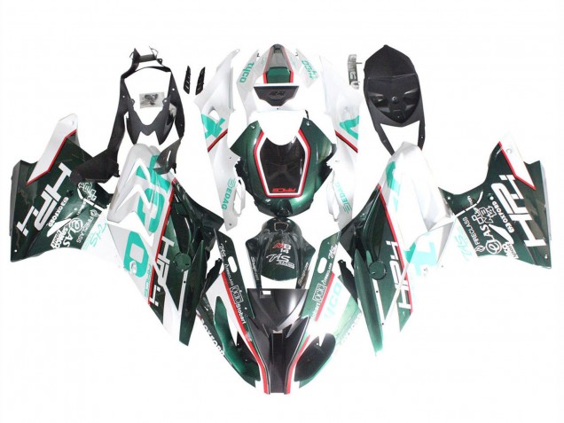 Carenados Moto BMW S1000RR 2015-2016 - Blanco Verde Negro