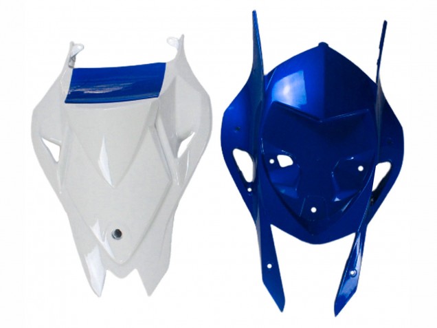 Carenados Moto BMW S1000RR 2009-2014 - Blanco Azul Negro Brillante Castrol