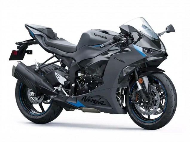 Carenados Moto Kawasaki ZX6R 2023-2026 - Gris Ninja
