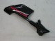 Carenados Moto Honda CBR600RR 2003-2004 - Negro Brillante Rojo Calcomanías