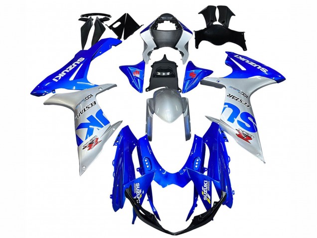 Carenados Moto Suzuki GSXR 600 / GSXR 750 2011-2024 - Azul Plata Ecstar