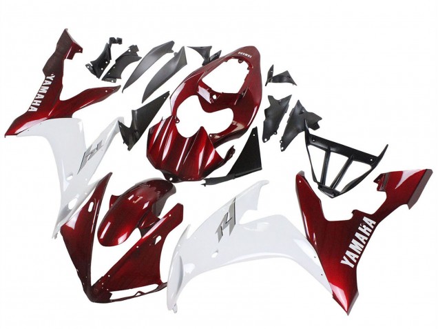 Carenados Moto Yamaha YZF 1000 R1 2004-2006 - Rojo Blanco