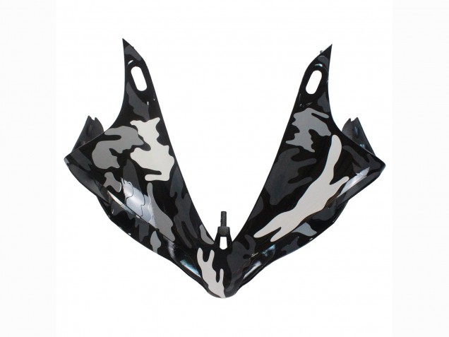 Carenados Moto Yamaha YZF 1000 R1 2007-2008 - Gris Blanco Camouflage Tiburón